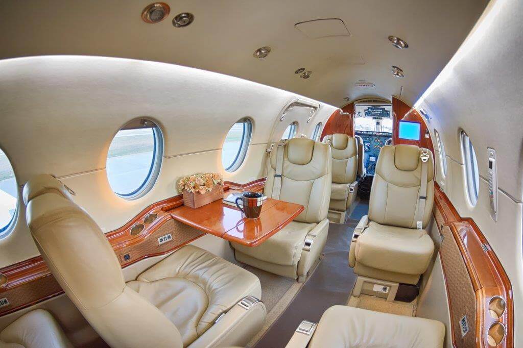 Light Jet - Beech Jet - Interior | VelocityJets